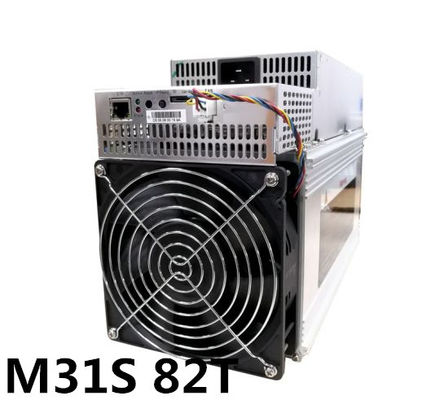 3444W Asic Dash Coin Miner Microbt Whatsminer M31S+ 82T