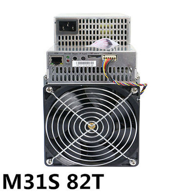 3444W Asic Dash Coin Miner Microbt Whatsminer M31S+ 82T