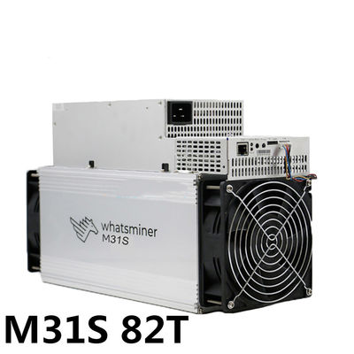 3444W Asic Dash Coin Miner Microbt Whatsminer M31S+ 82T
