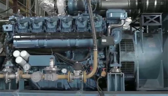 1200KW Baudouin Natural Gas Electric Generator CHP Cogeneration Power Generator