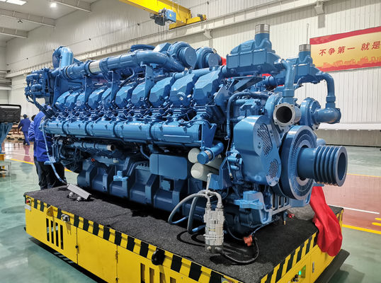 1200KW Baudouin Biogas Generators  Combined Heat And Power Generator